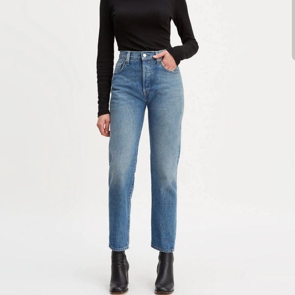 Levi's 501 Made & Crafted High Rise Straight Jeans - Picture 3 of 8